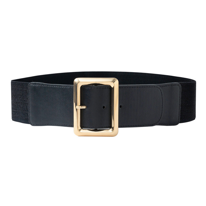 Women's Elastic Wide Belt