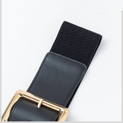 Women's Elastic Wide Belt