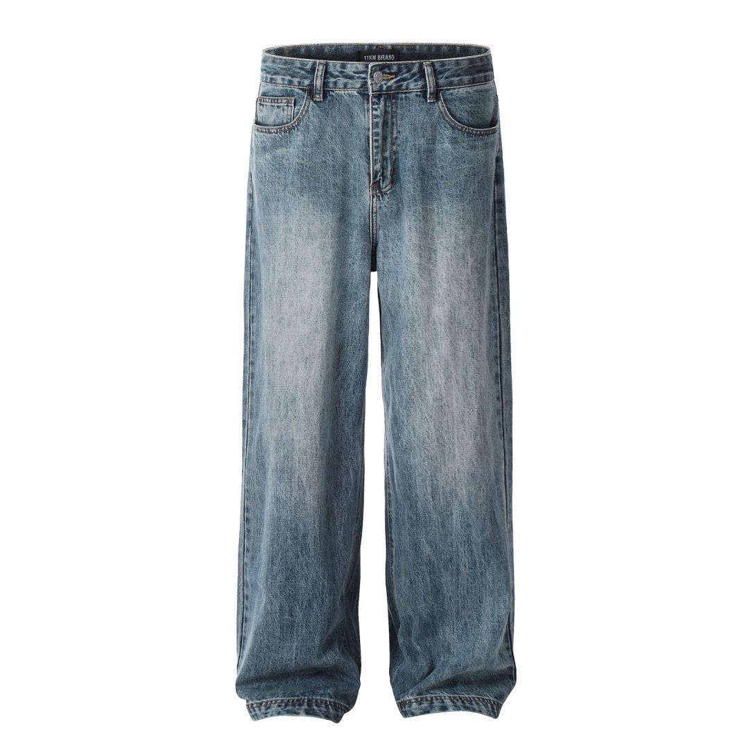 Women's Blue Washed Jeans