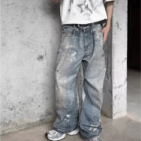 Men's Distressed Jeans