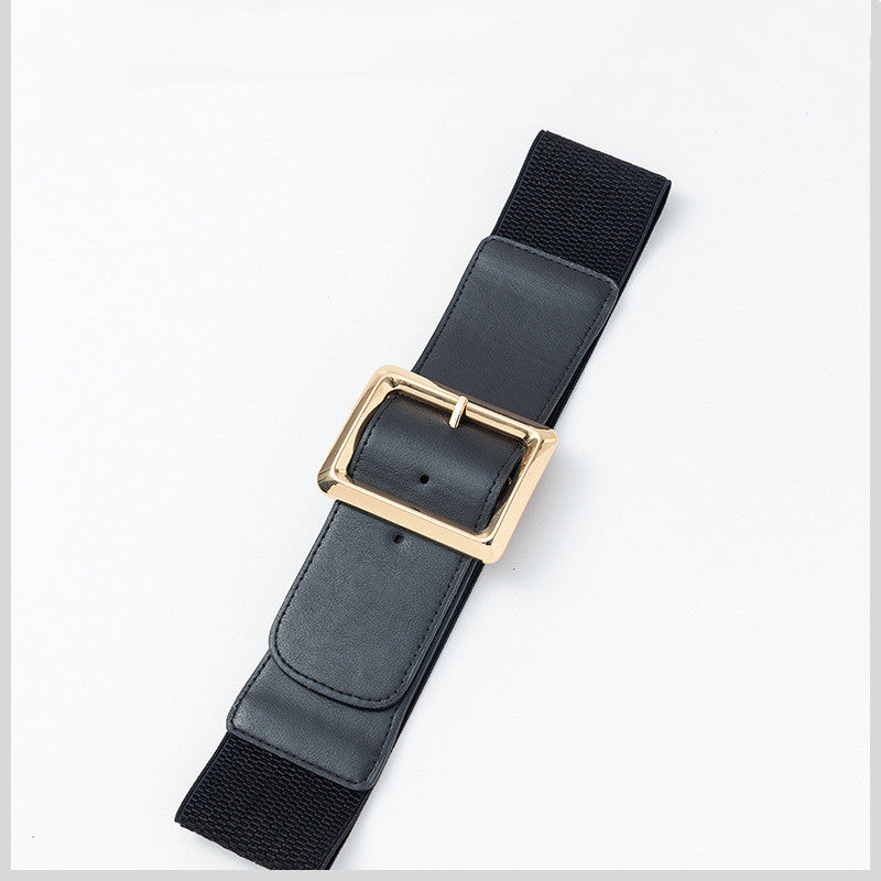 Women's Elastic Wide Belt